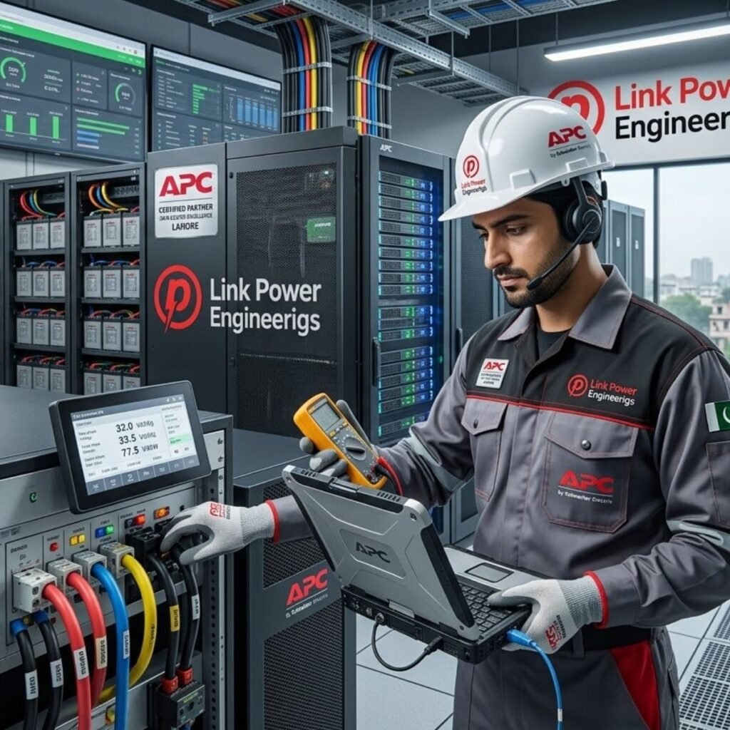 UPS installation in Lahore data center