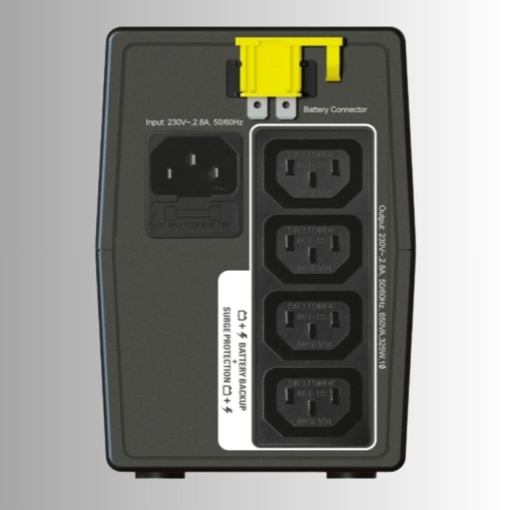 APC Back-UPS 650VA 230V AVR IEC Sockets – UPS APC 650VA (1)