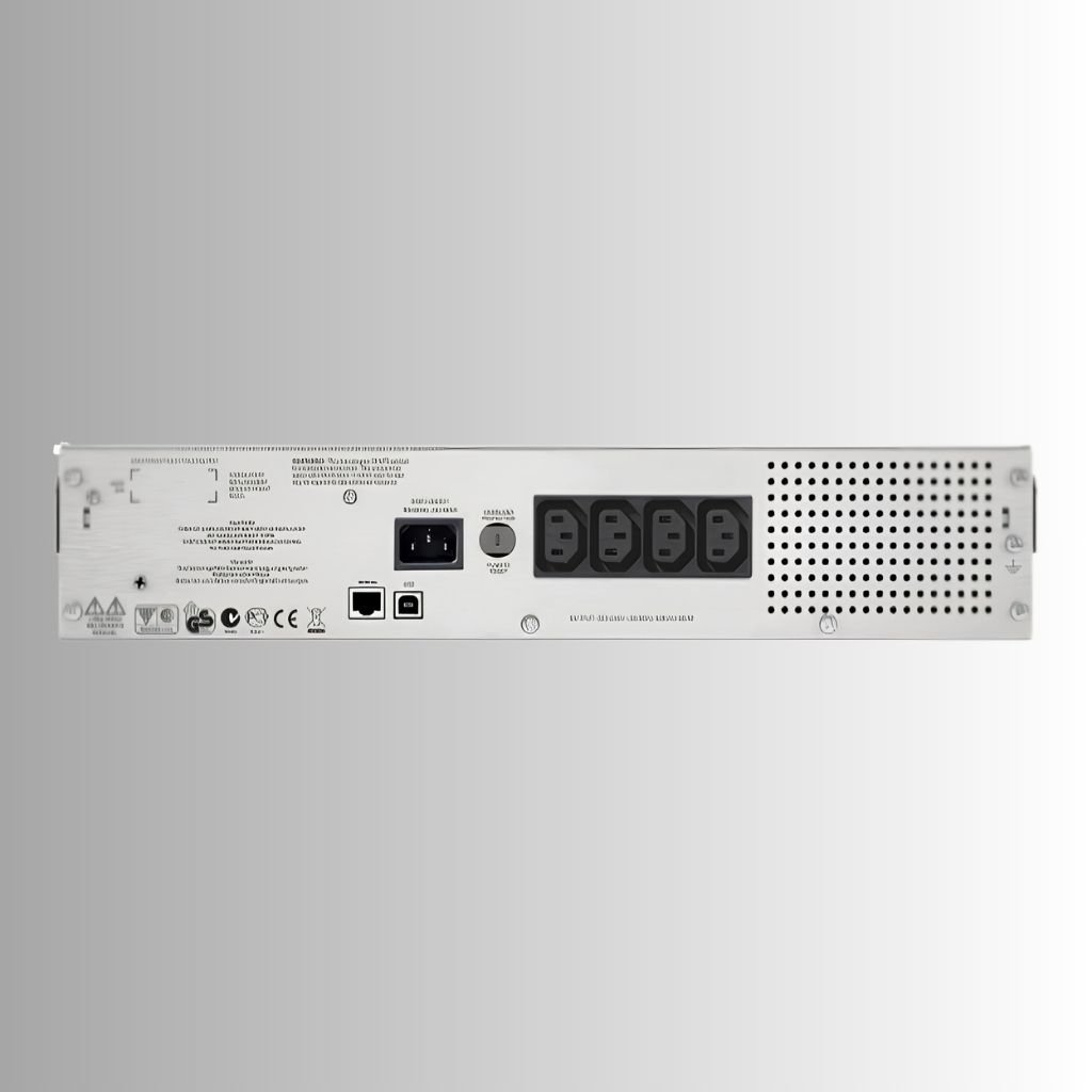 APC Smart-UPS C 1000VA 2U Rack mountable LCD 230V Back