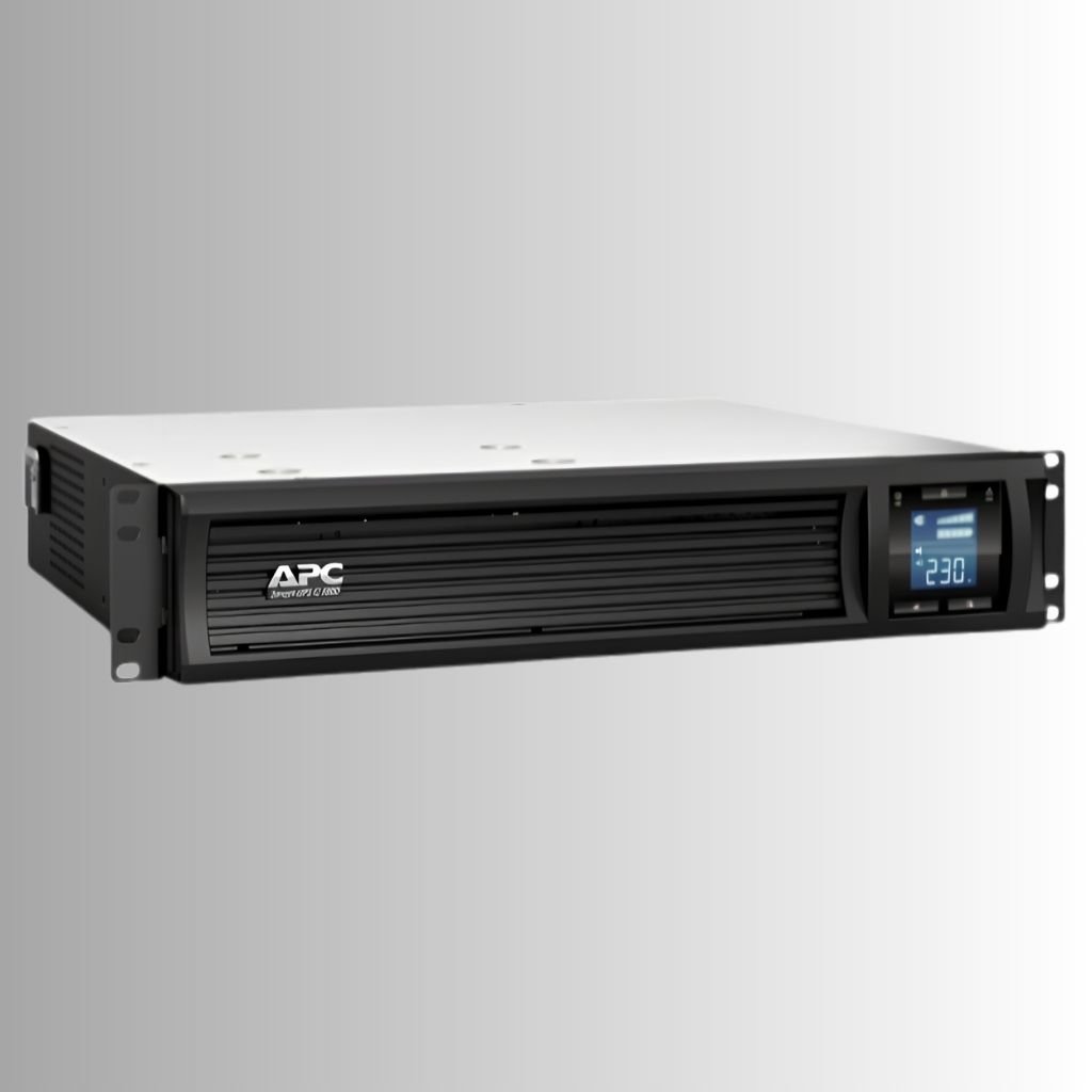 APC Smart-UPS C 1000VA 2U Rack mountable LCD 230V Front
